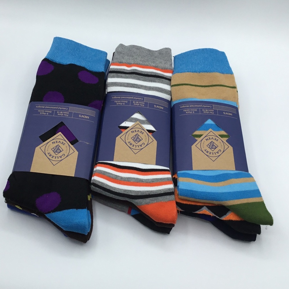 New men’s Gallery Seven dress socks